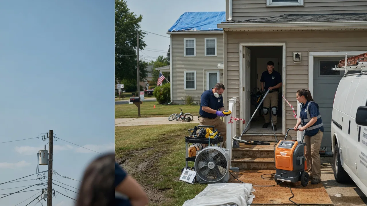 Water Damage Repair in Flat Rock, IL near me